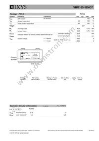 VBO105-12NO7 Datasheet Page 3