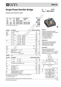 VBO20-14AO2 Datasheet Cover