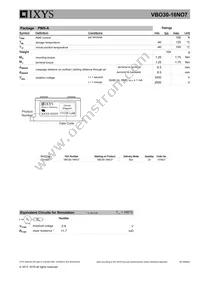 VBO30-16NO7 Datasheet Page 3