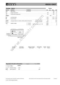 VBO52-12NO7 Datasheet Page 3