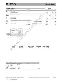 VBO72-12NO7 Datasheet Page 3