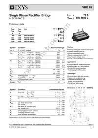 VBO78-14NO7 Datasheet Cover