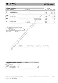 VBO78-16NO7 Datasheet Page 3