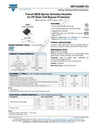 VBT1045BP-E3/4W Datasheet Cover