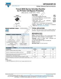 VBT2045CBP-E3/4W Datasheet Cover