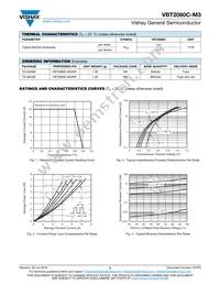 VBT2080C-M3/4W Datasheet Page 2