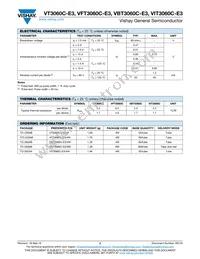 VBT3060C-E3/8W Datasheet Page 2