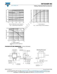 VBT4045BP-M3/4W Datasheet Page 3