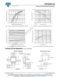 VBT4045C-E3/4W Datasheet Page 3