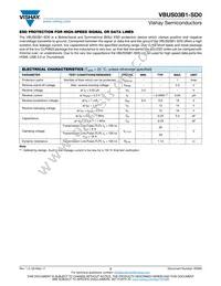 VBUS03B1-SD0-G4-08 Datasheet Page 2