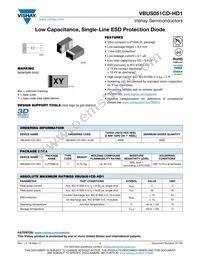 VBUS051CD-HD1-G-08 Datasheet Cover