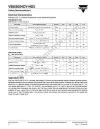 VBUS054CV-HS3-GS08 Datasheet Page 2