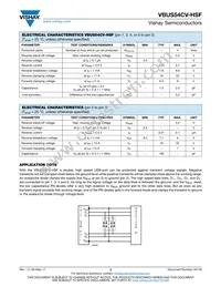 VBUS54CV-HSF-G4-08 Datasheet Page 2