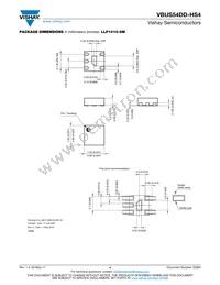 VBUS54DD-HS4-G4-08 Datasheet Page 4