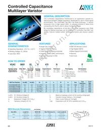 VCAC060322A470NRP Datasheet Cover