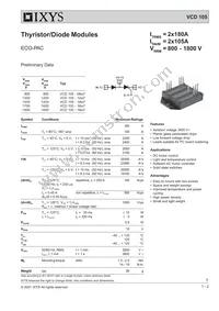 VCD105-18IO7 Datasheet Cover