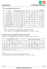 VCDB1104P-4B83B-TR Datasheet Page 4