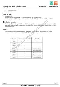 VCDB1111C-5AY3B-TR Datasheet Page 17
