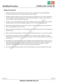 VCDB1112H-5AY3B-TR Datasheet Page 11