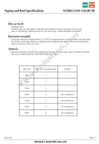 VCDB1112H-5AY3B-TR Datasheet Page 17