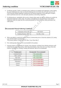 VCDG1104P-5C63C-TR Datasheet Page 9