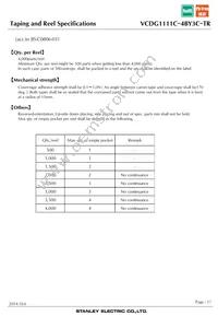 VCDG1111C-4BY3C-TR Datasheet Page 17
