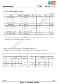 VCDG1112H-4BY3C-TR Datasheet Page 4