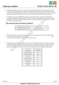 VCDG1112H-4BY3C-TR Datasheet Page 9