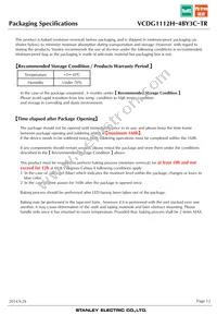 VCDG1112H-4BY3C-TR Datasheet Page 12