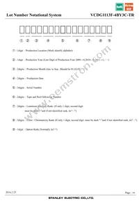 VCDG1113F-4BY3C-TR Datasheet Page 16