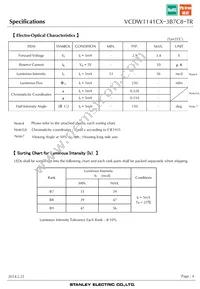 VCDW1141CX-3B7C8-TR Datasheet Page 4