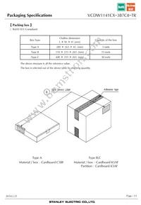 VCDW1141CX-3B7C8-TR Datasheet Page 15