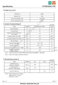 VCEB1104LS-TR Datasheet Page 3