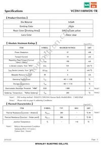 VCEW1108WDX-TR Datasheet Page 3