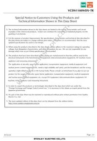 VCEW1108WDX-TR Datasheet Page 23