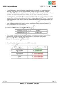 VCEW1151CCS-TR Datasheet Page 11