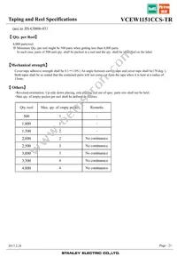 VCEW1151CCS-TR Datasheet Page 21