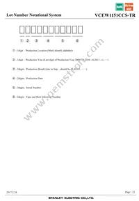 VCEW1151CCS-TR Datasheet Page 22