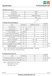 VCEW1152GDS-TR Datasheet Page 3