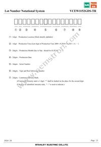 VCEW1152GDS-TR Datasheet Page 23