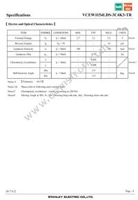 VCEW1154LDS-3C4K3-TR Datasheet Page 4