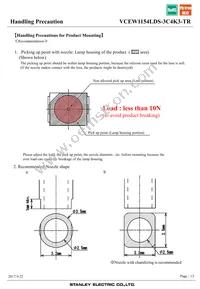 VCEW1154LDS-3C4K3-TR Datasheet Page 13