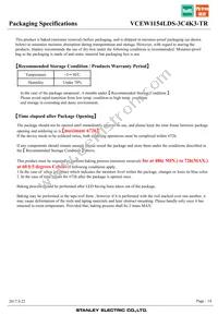 VCEW1154LDS-3C4K3-TR Datasheet Page 14