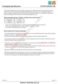 VCEW1154LDS-TR Datasheet Page 15