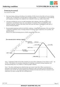 VCEW1158LDS-3C3K3-TR Datasheet Page 10