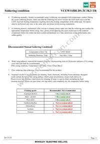 VCEW1158LDS-3C3K3-TR Datasheet Page 11