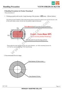 VCEW1158LDS-3C3K3-TR Datasheet Page 14