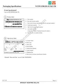 VCEW1158LDS-3C3K3-TR Datasheet Page 18