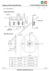 VCEW1158LDS-3C3K3-TR Datasheet Page 21