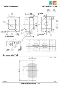 VCEW1158LDS-TR Datasheet Page 2